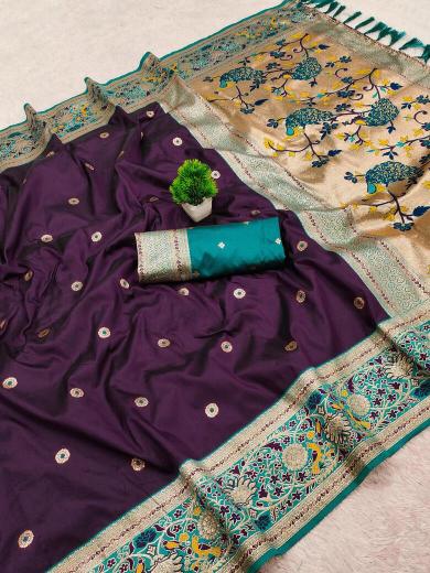 Anupama saheli paithani vol-1 silk saree wholesale price